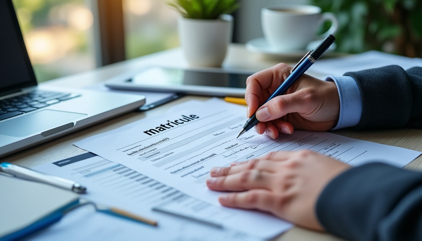 Illustration: Comprendre la fonction du matricule dans la fiche de paie