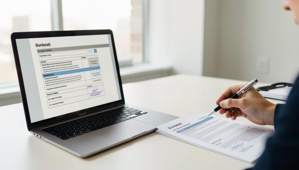 Contrat de travail en PDF : modèle et mentions à vérifier